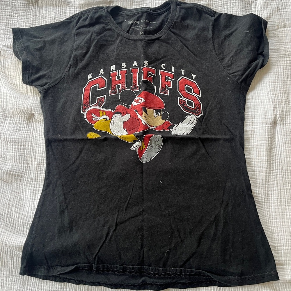 Kansas City Chiefs Mickey Mouse Tshirt